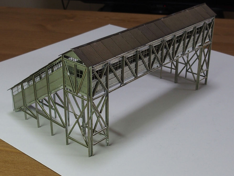 サムネイル： 旧型跨線橋（キット）：受注生産品