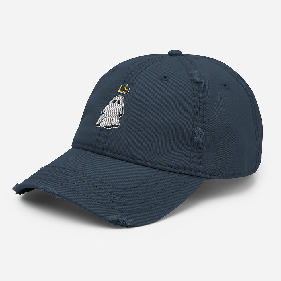 Thumbnail: Boo Back Novus -Distressed Dad Hat-