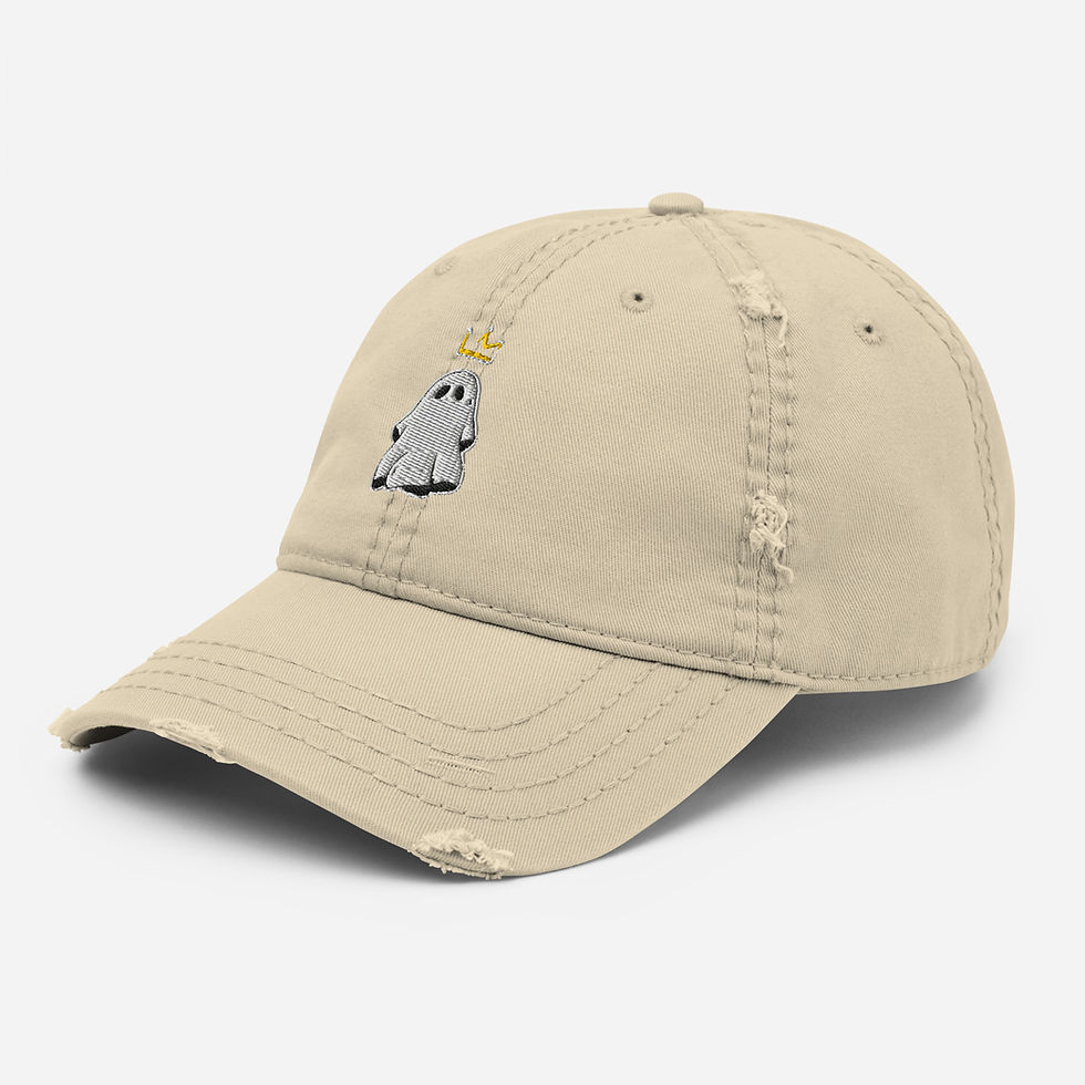 Thumbnail: Boo Back Novus -Distressed Dad Hat-