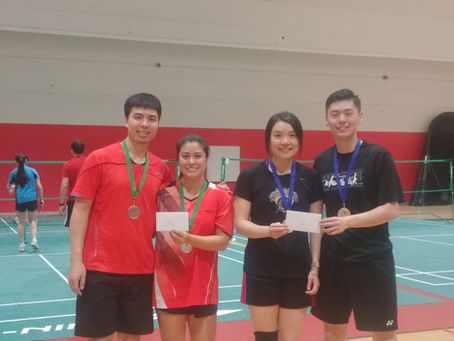 Feathers a flying at Rally Niagara - Nov 16th Open Doubles Tournament Summary