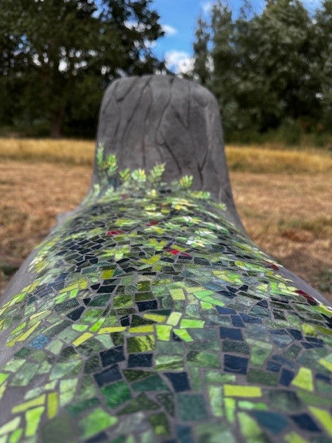 Young Watford artists from Lanchester Primary School inspire new River Colne sculptures