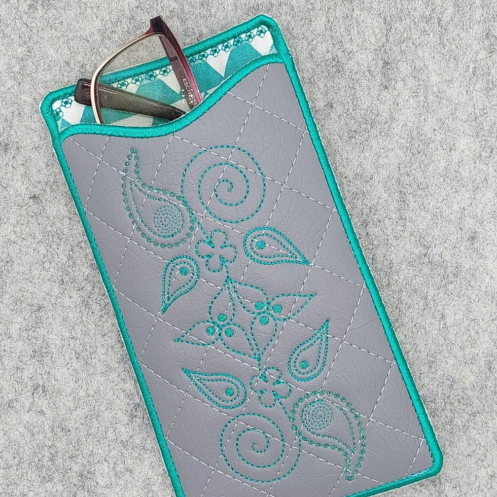 Thumbnail: ITH Pouch for Phone or Glasses - PAISLEY & PLAIN