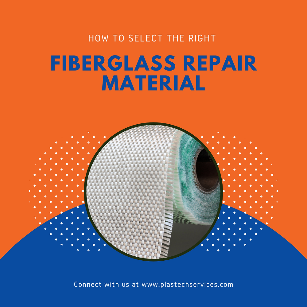 How to select the right fiberglass repair material