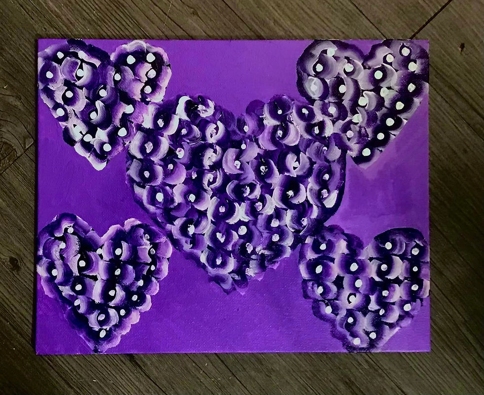 Thumbnail: Hydrangea hearts with and without daisies