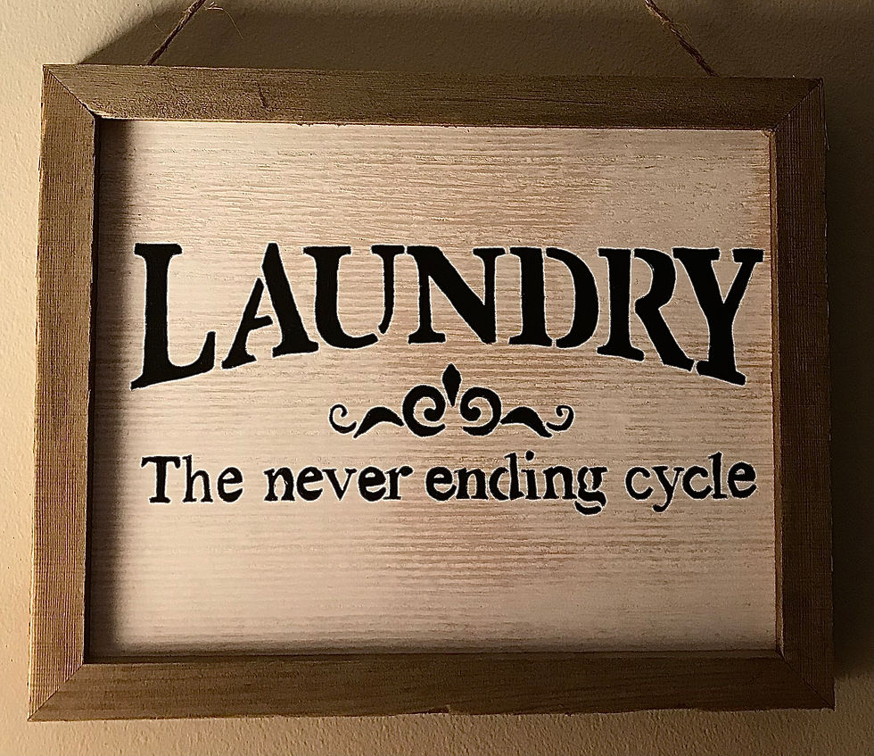 Laundry the never ending cycle