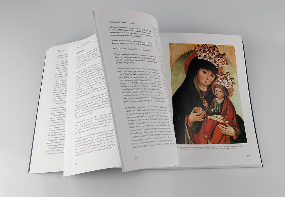 Miniatura: Hodegetrie krakowskie i ich odmiany 1550–1750, 1750–2018