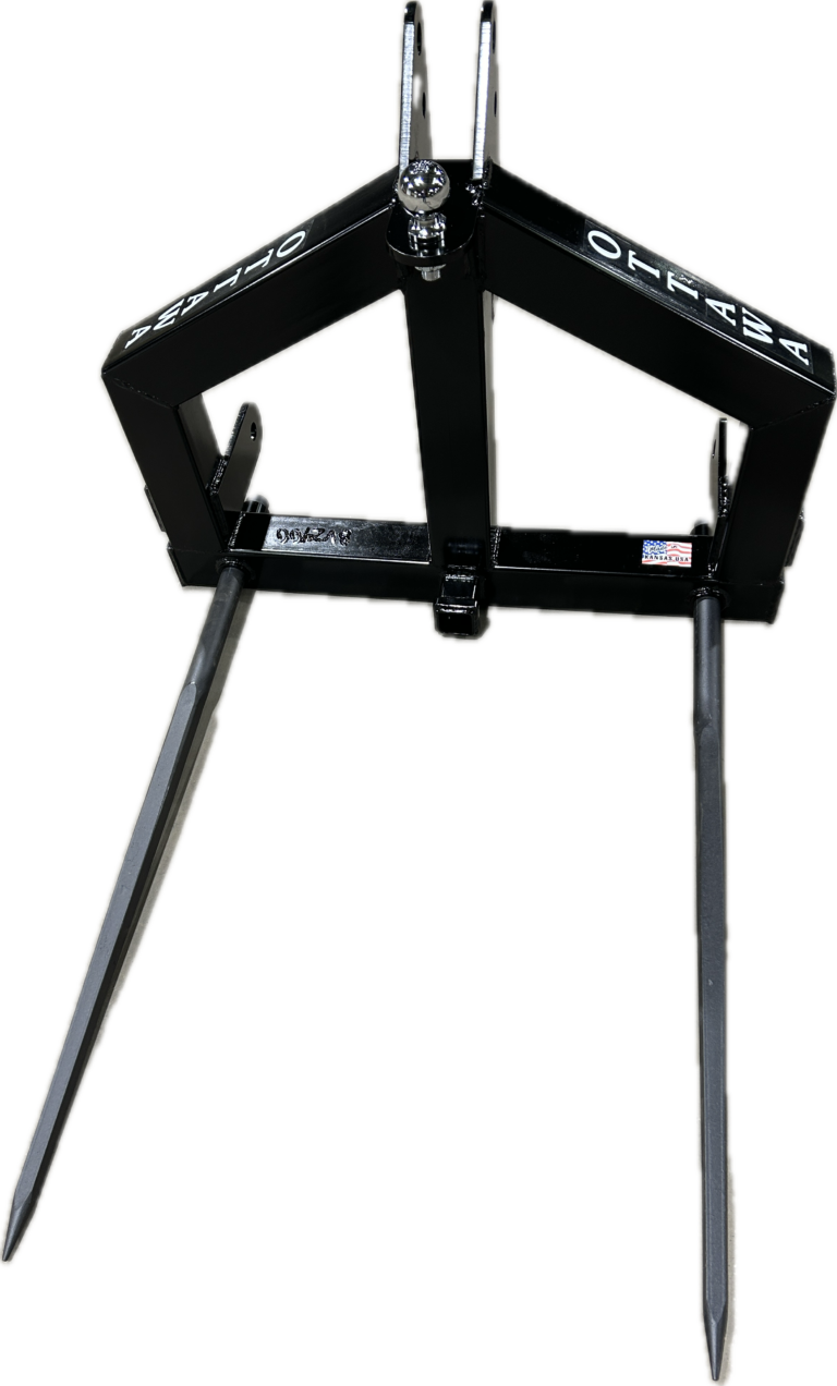 Brave- Bale Handler- Skid Steer Attachment