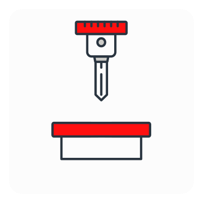 hydraulic press brake forming sheet metal into custom shapes