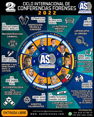 2 CICLO INTERNACIONAL DE CONFERENCIAS FORENSES