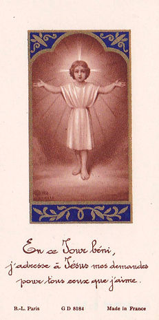 Le Christ Enfant-Etienne Azambre-Image pieuse