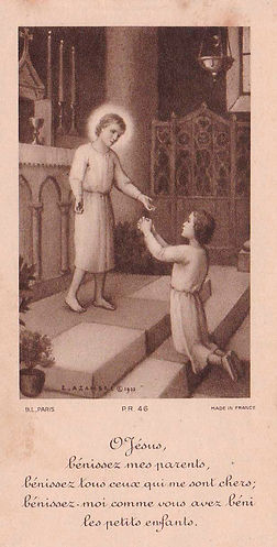 Ô Jésus-Etienne Azambre-Image pieuse