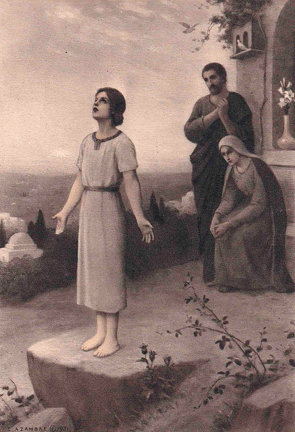 Adveniat regnum tuum-Etienne Azambre-Image pieuse