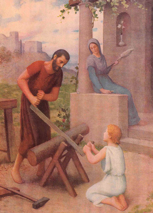 Sancta Familia-Etienne Azambre-Image pieuse