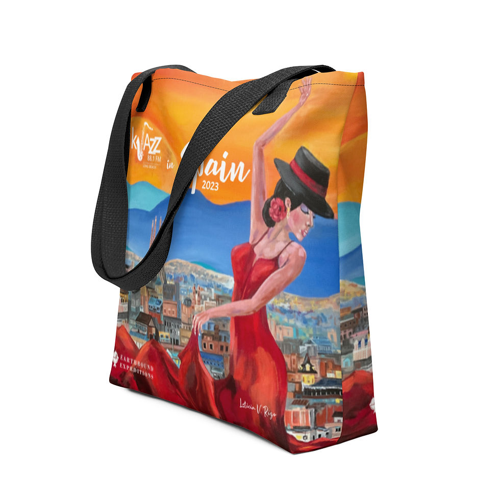 Thumbnail: KJAZZ in Spain Tote bag