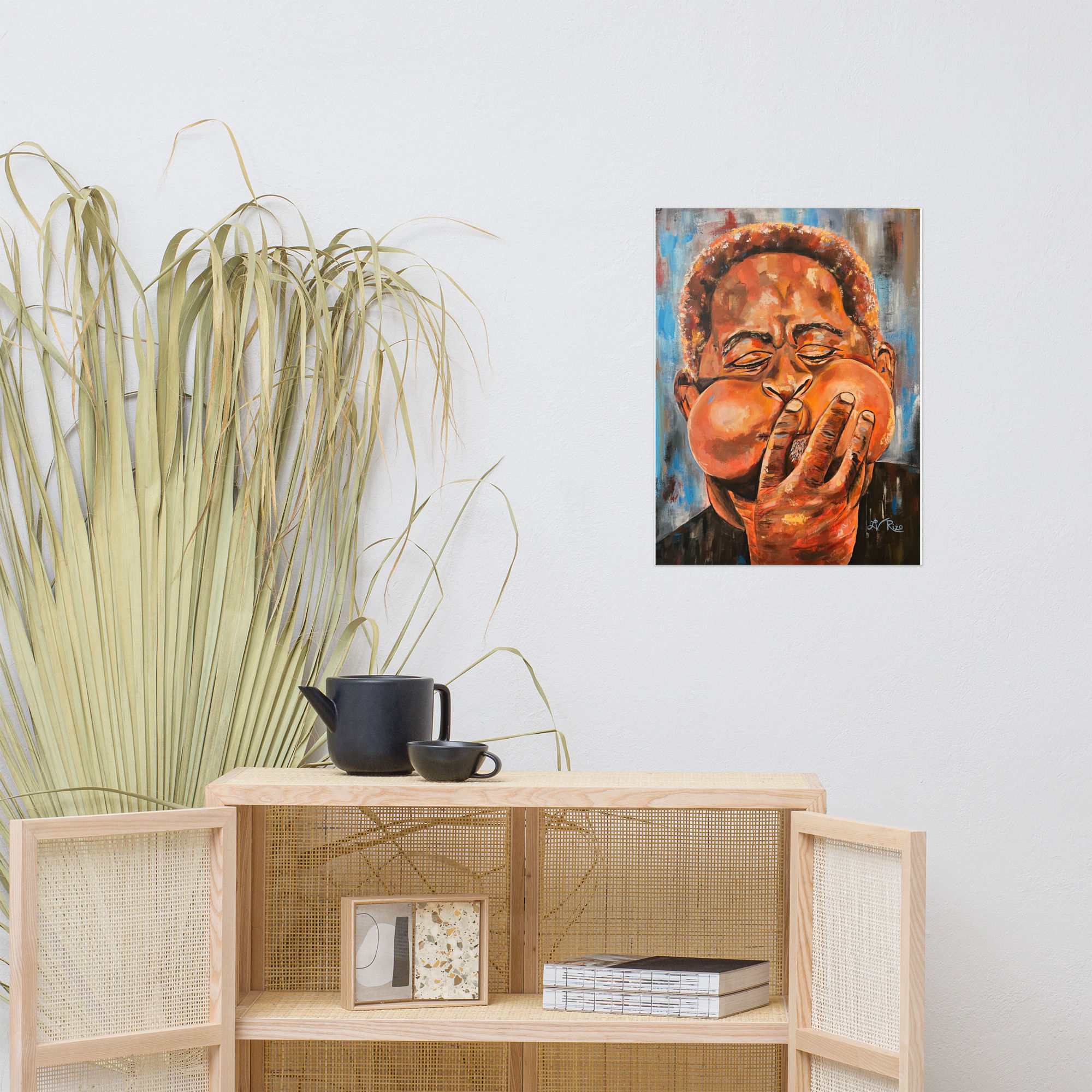 Bop'n With Diz Print