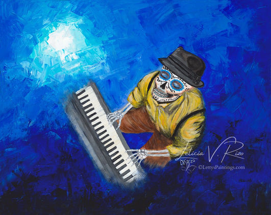 Day of the dead, music, Leticia V. Rizo