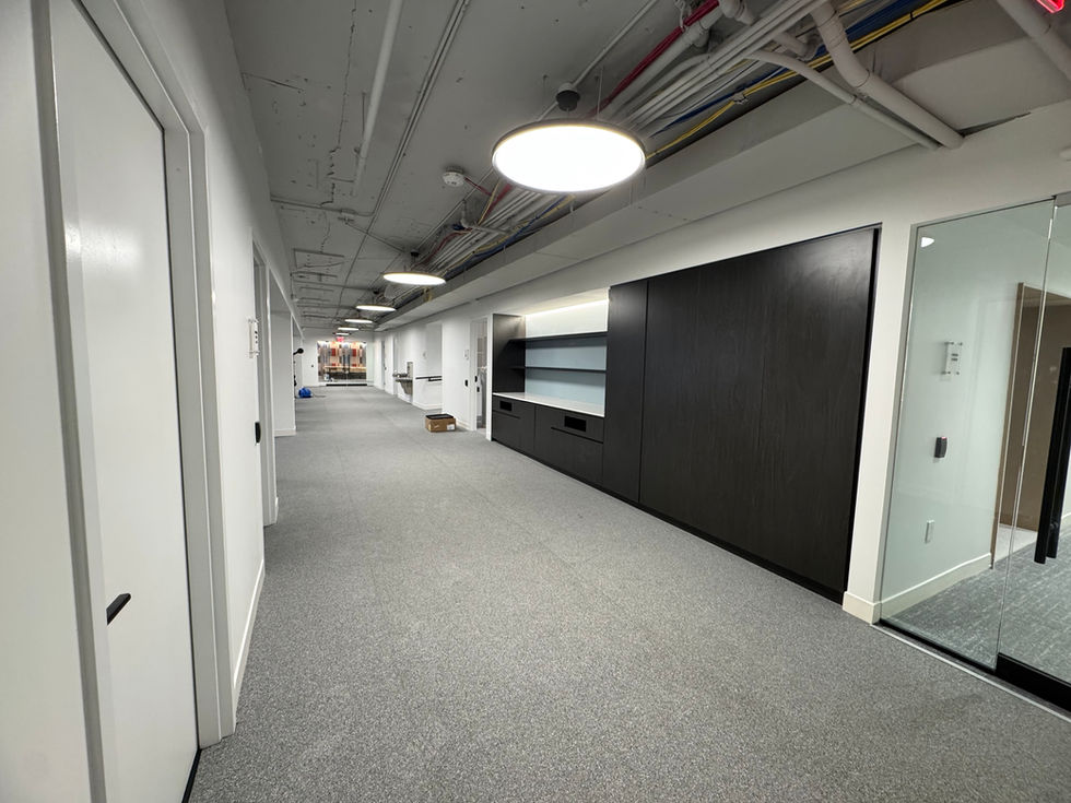Gym hallway