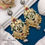 Thumbnail: Lugaai Silver and Golden Serenity Earings