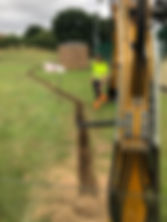 SGF contracting completing drainage groundworks