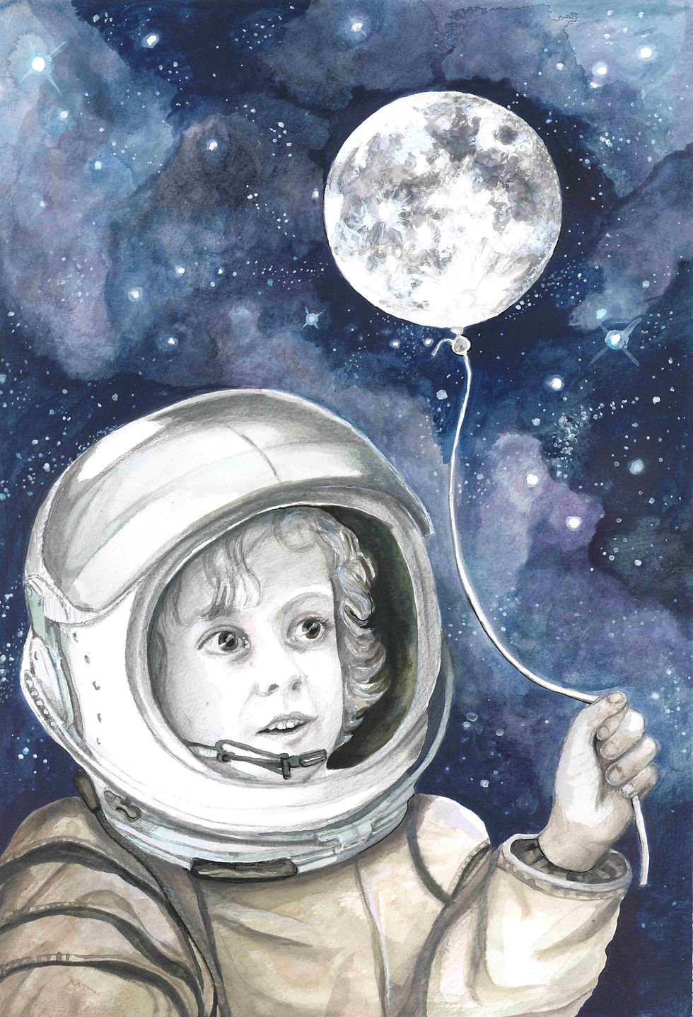 थंबनेल: Sebby's Moon- limited edition print.