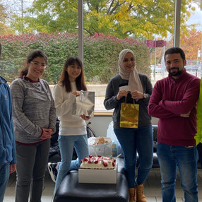 October 2020 - Celebration of Hyejin's and Fatma's birthdays!