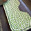 Thumbnail: Green Pueblo Leather Clutch Wallet close up detail view