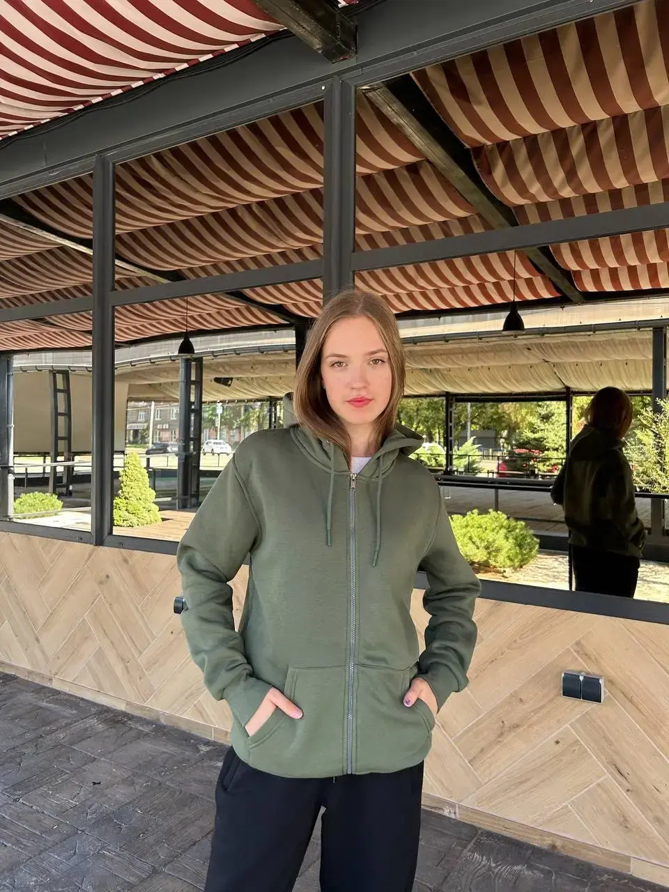 Прев'ю: Зіп-худі на флісі унісекс