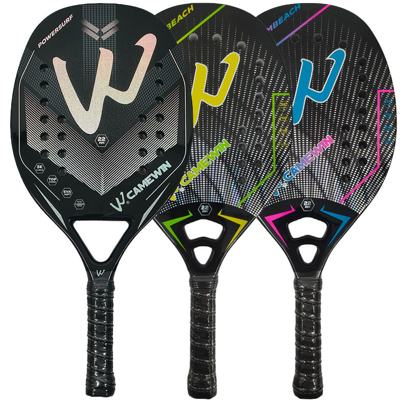 Miniatura: Raquete Beach Tennis Carbono 3K CAMEWIN + CAPA + FITA