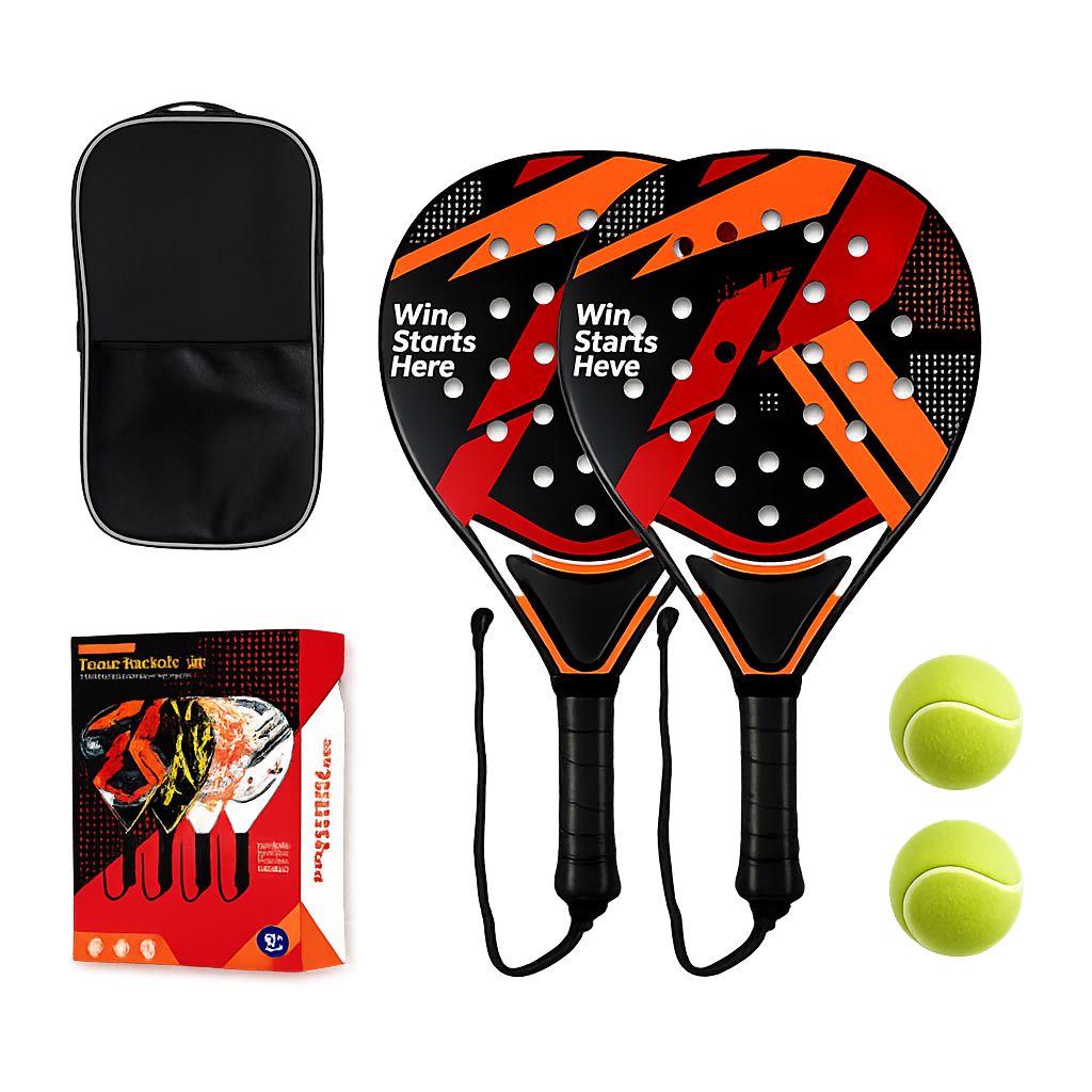 Kit Raquete Padel + BOLA + CAPA
