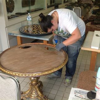 Restauratie werkzaamheden in Taipei