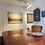 Thumbnail: Een meesterlijke gelaagdheid van aardse tinten in acryl in interieur
