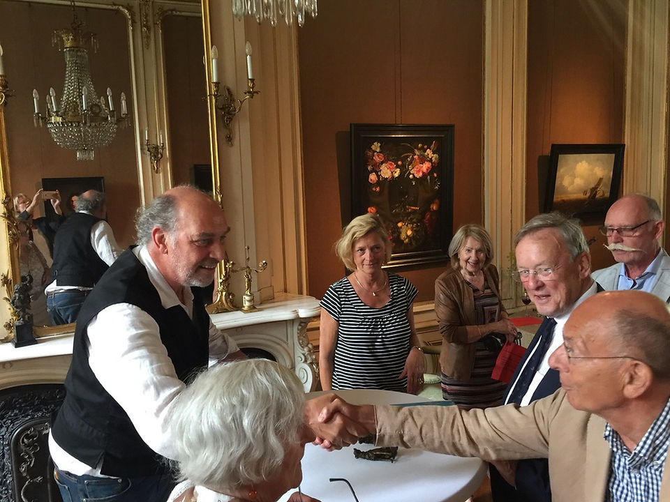 Alvast een voorproefje op locatie Peter en Niels de Boer in Amsterdam