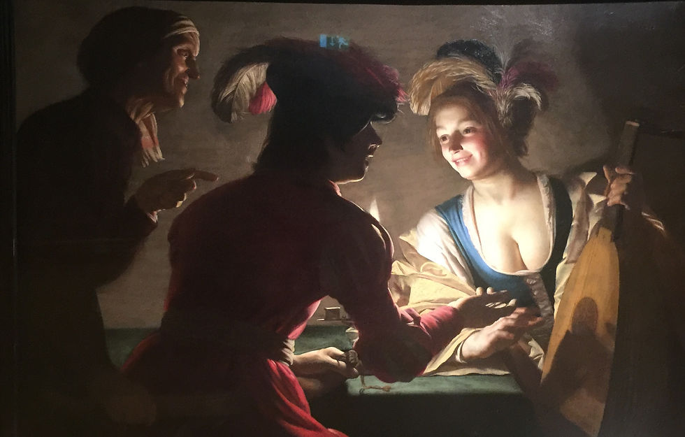 Gerard van Honthorst De Koppelaarster