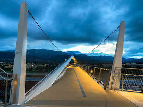 United States Olympic and Paralympic Museum Bridge