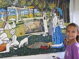 Towne Meadow creates all-school art exhibition