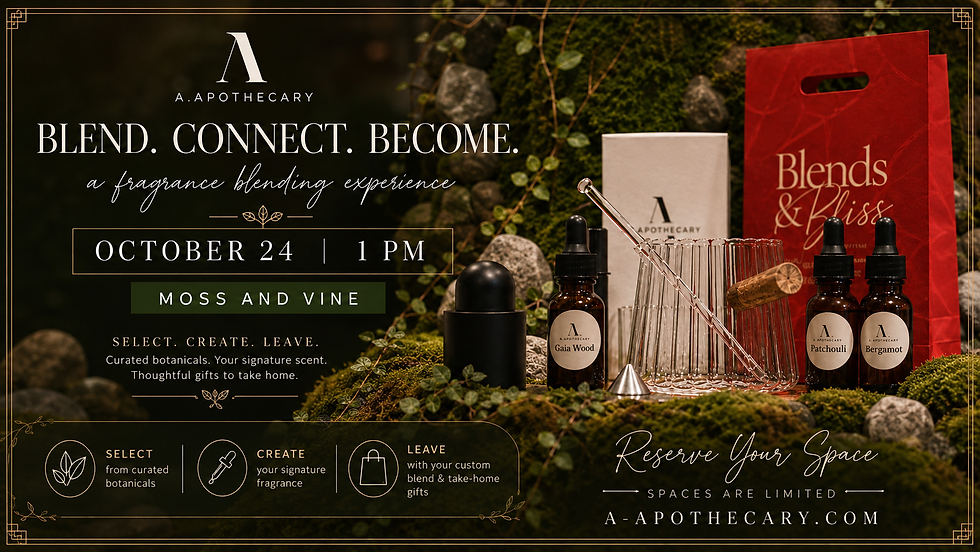 Fall Fragrance Blending Experience