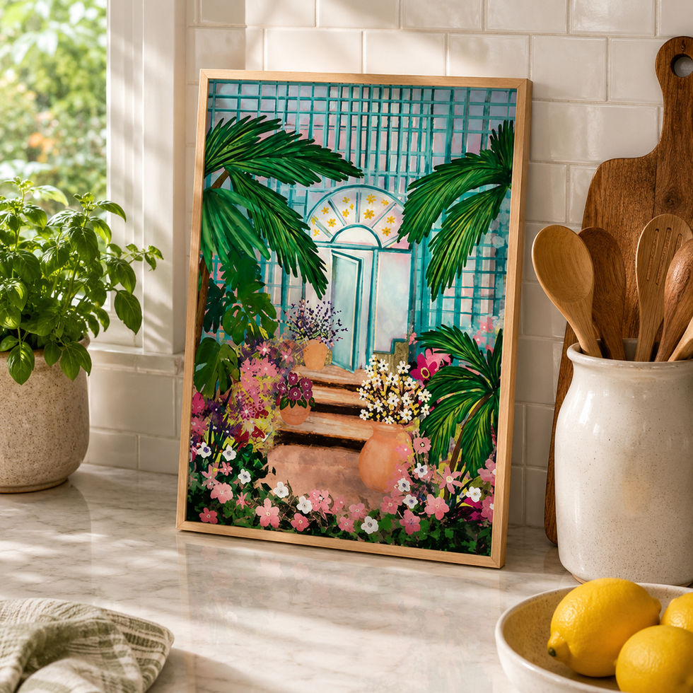 Kew In Bloom Wall Art