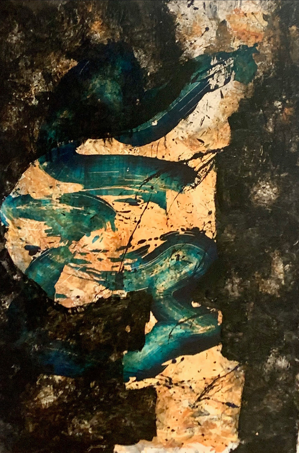 Belly, acrylic on mdf, 120x80