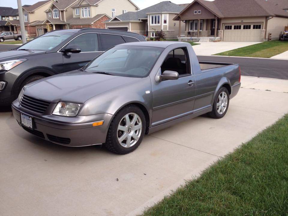 VW Jetta Golf Ute Boston Smyth Performance car to truck kits