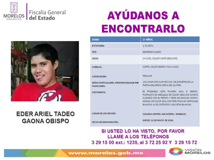 Cédula de busqueda