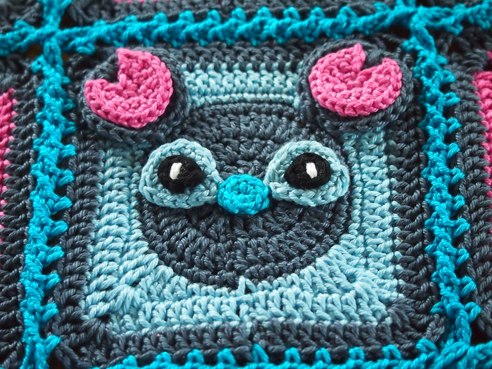 Thumbnail: Ohana Afghan or Mickey Stitch Baby Blanket crochet pattern