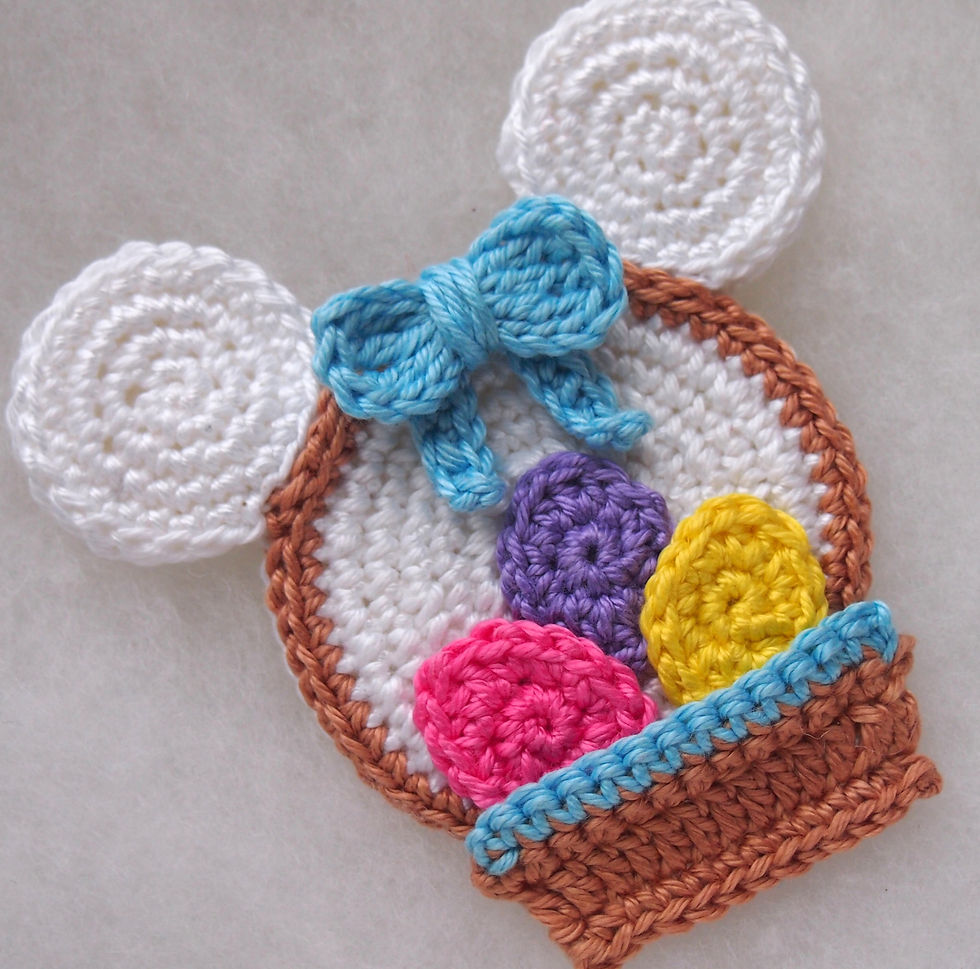 Thumbnail: Easter Chick, Basket, Bunny and Carrot Mouse crochet pattern