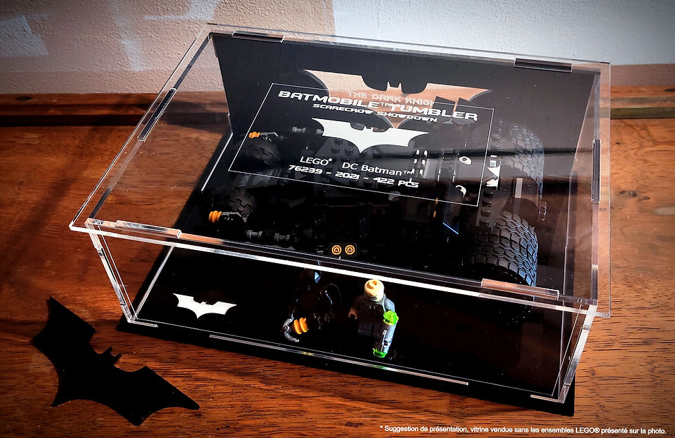 Miniaturbild: EXCLUSIVE | Vitrine Plexiglas LEGO® Batman 76239 Batmobile Tumbler (non inclus)