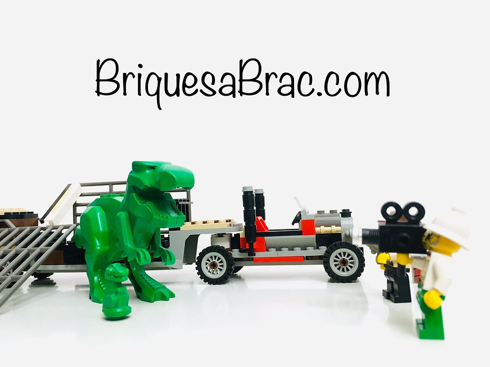 Miniature : LEGO ® ADVENTURERS 5975 T-Rex Transport