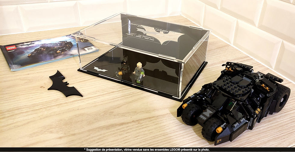 Miniature : EXCLUSIVE | Vitrine Plexiglas LEGO® Batman 76239 Batmobile Tumbler (non inclus)