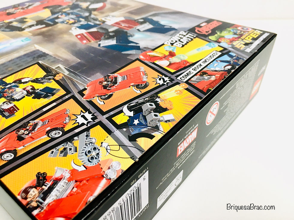 Miniaturbild: LEGO ® MARVEL 76077 Iron Man: L'attaque de Detroit Steel