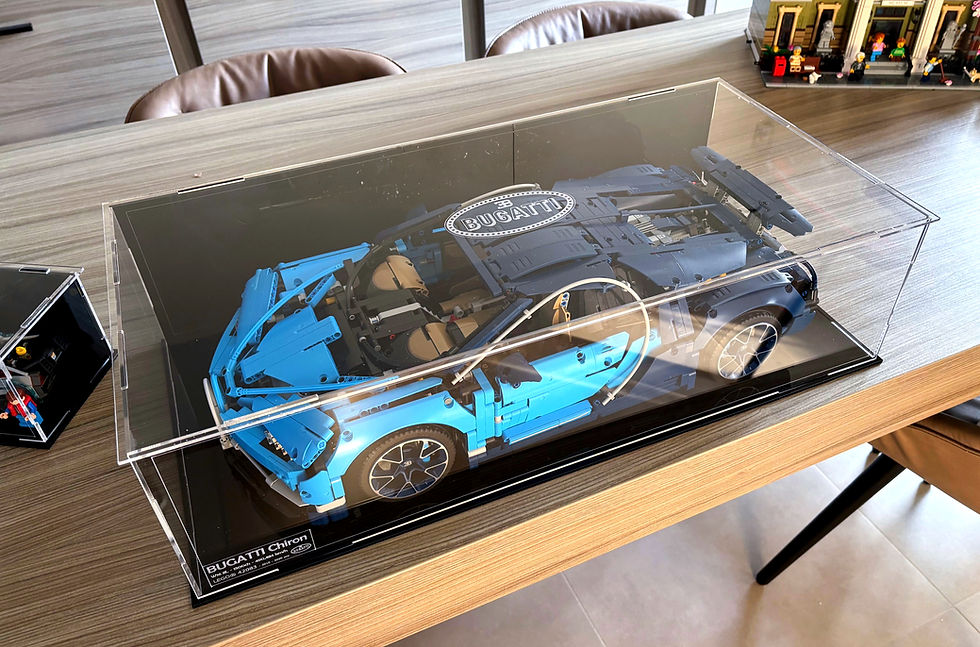 Miniature : Vitrine Plexiglas pour LEGO® TECHNIC 42232 Koenigsegg Sadair's Spear (non incl)