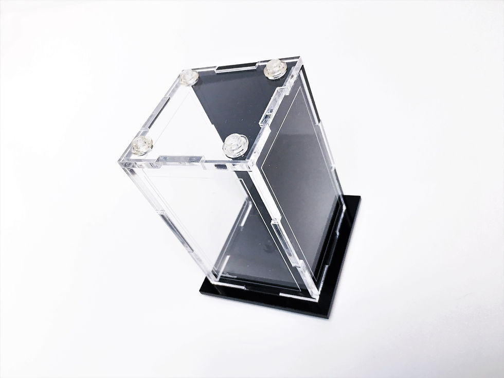 Thumbnail: Vitrine Plexiglas BriquesaBoX MinifiG ONE