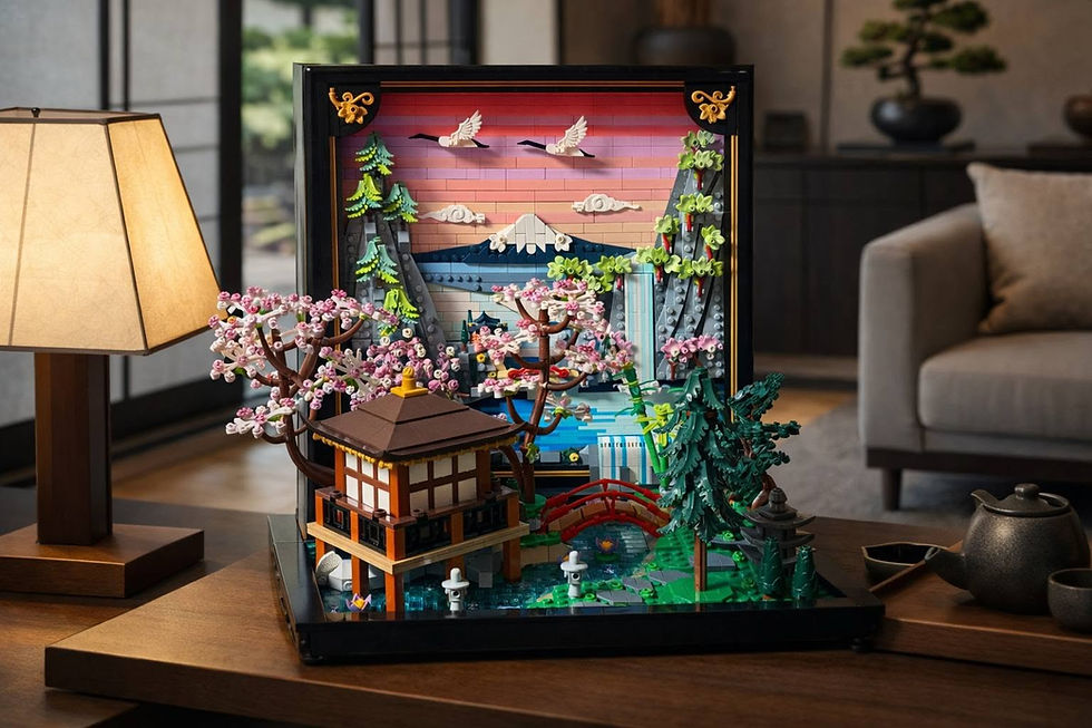Thumbnail: EXCLUSIVE | Vitrine pour combo LEGO® 31218 & 10315  (Non inclus)