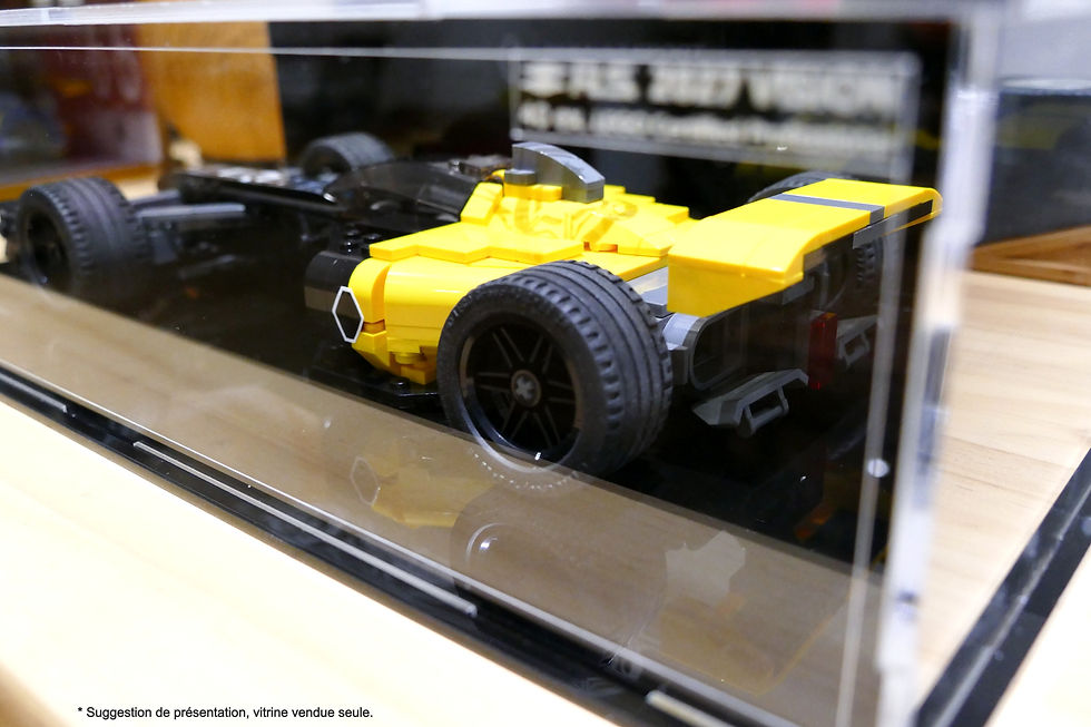 Miniature : EXCLUSIVE | Vitrine Plexiglas LEGO® Renault RS 2027 Vision 40ex (non inclus)